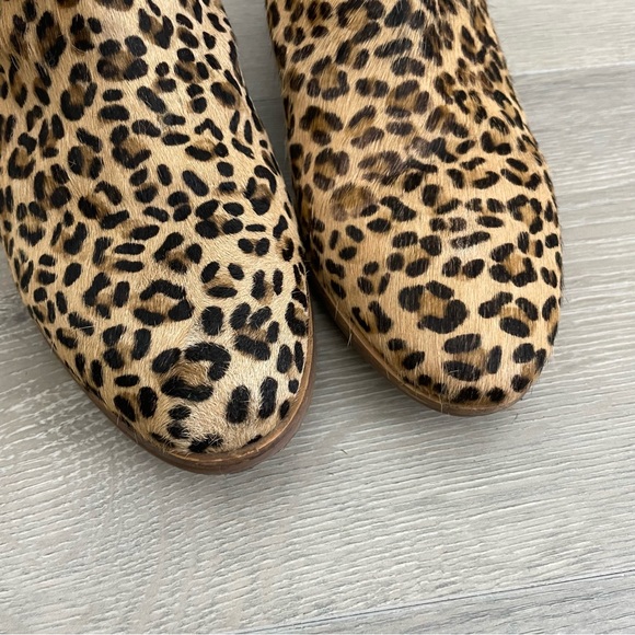 Coconuts leopard fur ankle boots - Picture 2 of 8